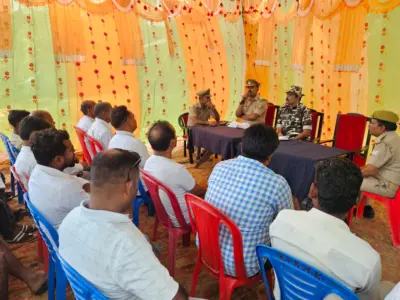 Siddharthnagar : सीमा सुरक्षा को लेकर पुलिस-एसएसबी की संयुक्त बैठक