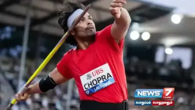 பயிற்சியின்போது காயம் - ஆசிய விளையாட்டுப் போட்டிகளில் இருந்து நீரஜ் சோப்ரா விலகல்!