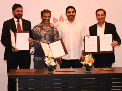 IT Minister Lokesh Signs MoUs in Singapore