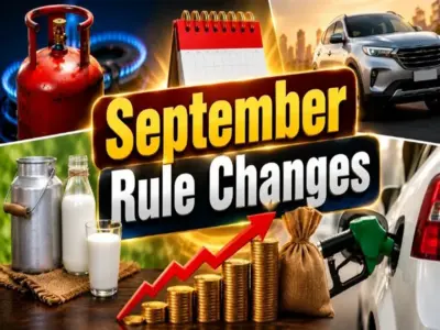 September 2026: From milk to LPG cylinders... these 9 major rules will change starting September 1st..