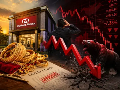 Muthoot Finance Shares Collapsed 7% Despite Record Gold Loan Book - What Alarmed Investors?