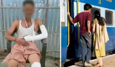 पति के तोड़े हाथ फिर भांजे के साथ भाग गई मामी, बेटे को भी ले गई साथ. गजब की लव स्टोरी