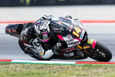 Tony Arbolino dominates wet conditions in thrilling FP1 at 2026 Moto2 Italian Grand Prix