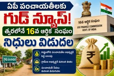త్వరలోనే 16వ ఆర్థిక సంఘం నిధులు విడుదల