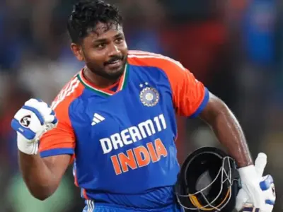 సంజూ మొదలెట్టాడు. నమన్ ధీర్ ముగించాడు!