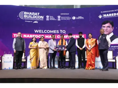 Union Minister Mansukh Mandaviya Visits Bharat Buildcon 2026; Says First Two Days Have Surpassed Footfall of Entire Previous Edition