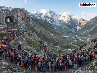 अमरनाथ यात्रा में उमड़ा आस्था का सैलाब, 3 दिन में 56 हजार श्रद्धालु ने किए बाबा बर्फानी के दर्शन, 9 जुलाई तक सभी स्लॉट फुल