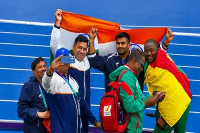 सीडब्ल्यूजी 2026: एफ57 शॉट पुट में भारत का गोल्ड-सिल्वर डबल धमाका!