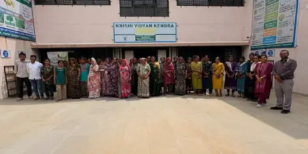 કૃષિ વિજ્ઞાન કેન્દ્ર મહેસાણામાં 47 મહિલા ખેડૂતોને બારેમાસ શાકભાજીની વૈજ્ઞાનિક ખેતી અંગે તાલીમ અપાઈ