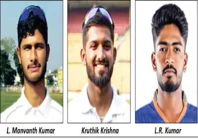 Three Mysuru cricketers named in Karnataka Ranji Trophy squad