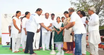 నెల్లూరులో 'యోగాంధ్ర-2026' శంఖారావం!