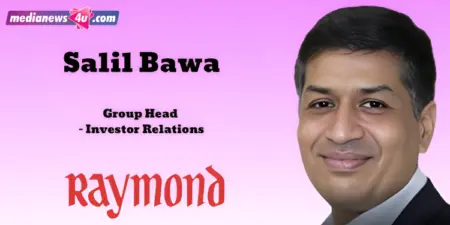 Raymond names Salil Bawa as Group Head - Investor Relations