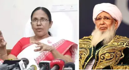 ധാരാളം വിദ്യാഭ്യാസ സ്ഥാപനങ്ങളും സാമൂഹ്യ സേവന സ്ഥാപനങ്ങളും നടത്തുന്ന സമസ്തയില് നിന്ന് ഇങ്ങനെയൊരു അഭിപ്രായപ്രകടനമുണ്ടാകുന്നത് ശരിയല്ല. ഇത് കാലത്തിന് നിരക്കാത്ത പ്രസ്താവന': കെ.കെ ശൈലജ