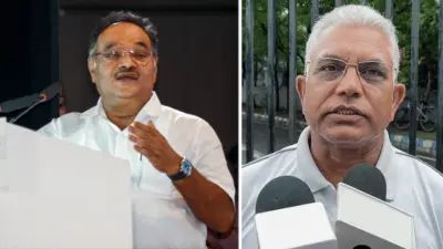 'তোলাবাজির মধুতে আসক্ত কিছু নেতা!' শমীকের ১৫ দিনের আলটিমেটাম, কড়া হুঁশিয়ারি দিলীপেরও - এবেলা