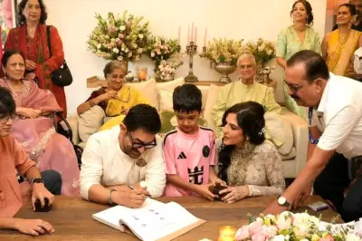 আবারও বিয়ের পিঁড়িতে আমির খান, গৌরীর হাত ধরে সারলেন হ্যাটট্রিক!
