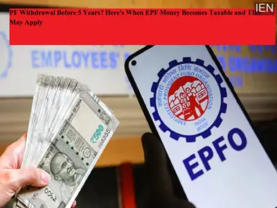 PF Withdrawal Before 5 Years? Here's When EPF Money Becomes Taxable and TDS May Apply