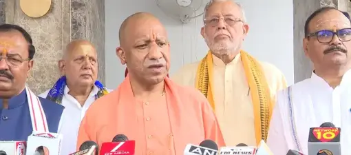Yogi Slams Opposition Over Ram Temple Donation Row As SP Protests In UP Assembly