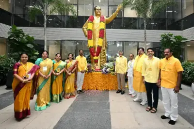సరికొత్త డిజిటల్ హంగులతో 'మహానాడు 2026' షురూ.. జెండా ఆవిష్కరించిన సీఎం చంద్రబాబు!