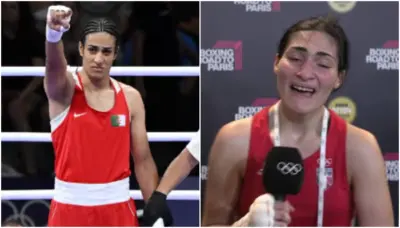 'This is unjust': Italian boxer Angela Carini cries her heart out after abandoning fight at Paris Olympics against 'biological male' Imane Khelif of Algeria who failed gender test earlier