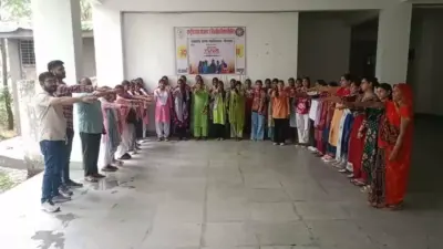 राजकीय कन्या महाविद्यालय खेरवाड़ा में छात्राओं ने लगाए 200 पौधे, दिया पर्यावरण संरक्षण का संदेश