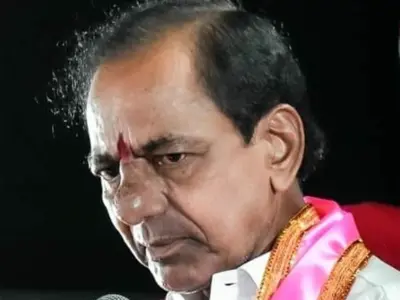 BRS Deeksha Diwas: Main Man Missing!