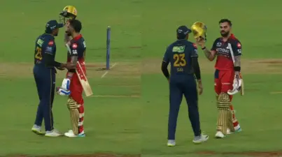 Watch: Kohli Shows His Sportsmanship After Fiery Exchange With Sai Sudharsan