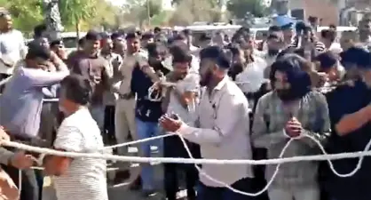 Chanasma atrocity: Senior cops get HC contempt notices Petition alleges around 30-40 policemen stripped, beat unconvicted men in public