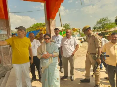 जिलाधिकारी का बेलसर क्षेत्र में औचक निरीक्षण, लापरवाही पर सख्त कार्रवाई के निर्देश