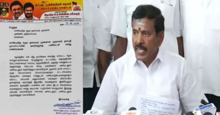 திமுகவில் இருந்து விலகிய முன்னாள் அமைச்சர் தோப்பு வெங்கடாச்சலம் - காரணம் இதுதான்!