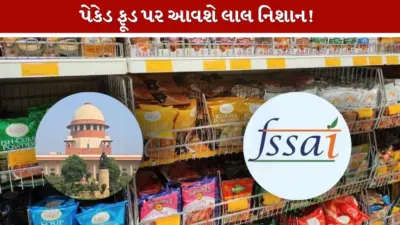 FSSAI નો મોટો નિર્ણય; ખાંડ અને ફેટવાળા પેકેડ ફૂડ પર લાગશે લાલ રંગનો સ્ટૉપ સાઇન ચેતવણી લેબલ