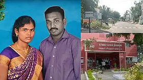 ரத்தவெள்ளத்தில் பாத்ரூமில் கிடந்த கணவன்.. நடத்தையில் சந்தேகபட்டவரை குத்தி கொன்ற மனைவி! வழுக்கி விழுந்ததாக நாடகம்?