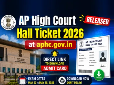 AP High Court Hall Ticket 2026 Released at aphc.gov.in | Direct Link to Download Admit Card