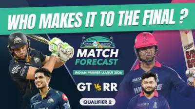 RR-GT మ్యాచ్ టాస్ సమయంలో తీవ్ర గందరగోళం!