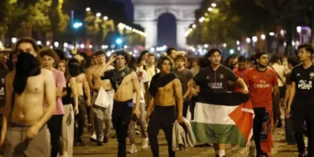 फ्रांस: PSG के चैंपियंस लीग जीत के जश्न के दौरान झड़प, 416 लोग हिरासत में