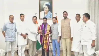 విజయవాడ దసరా, ఉత్సవ్ 2.0కు సీఎం రేవంత్ను ఆహ్వానించిన టీడీపీ