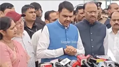 नागपुरात भांडेवाडीत कचऱ्यापासून सीएनजी निर्मिती प्रकल्पाची मुख्यमंत्री फडणवीसांकडून पाहणी