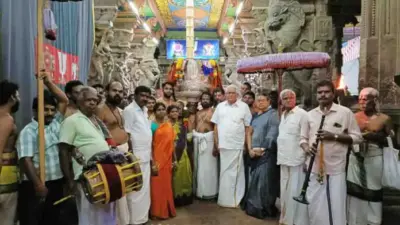 திருப்பதிக்குச் செல்லும் ஆண்டாள் சூடிக் கொடுத்த மாலை!