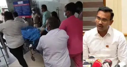 அமோனியா வாயு கசிவு: 2 பேர் மட்டுமே உயிரிழப்பு - அமைச்சர் அருண்ராஜ்