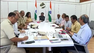 ମୁଖ୍ୟମନ୍ତ୍ରୀଙ୍କ ହାଇଲେଭଲ୍ ମିଟିଂ, ରାଷ୍ଟ୍ରପତି ଓ ପ୍ରଧାନମନ୍ତ୍ରୀଙ୍କ ଓଡ଼ିଶା ଗସ୍ତ ପାଇଁ ସୁରକ୍ଷା ବ୍ୟବସ୍ଥାର ସମୀକ୍ଷା