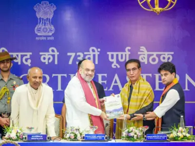 Amit Shah chairs 73rd plenary session of North Eastern Council in Shillong