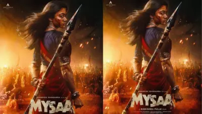 వీరనారి గెటప్ లో ఆకట్టుకుంటున్న రష్మిక.. ' మైసా ' రిలీజ్ డేట్ లాక్!