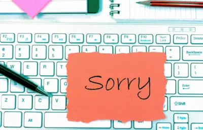 'Sorry' Is the Most Overused Word in Your Inbox - and It's Costing You Credibility