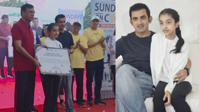 Fit India Ambassador: గౌతమ్ గంభీర్కు భావోద్వేగ క్షణం.. కుమార్తె ఆజీన్కు అరుదైన గౌరవం