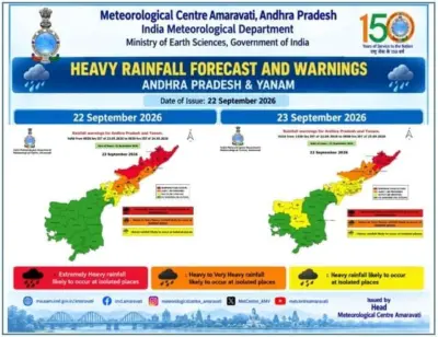 ఏపీ, తెలంగాణకు ఫ్లాష్ ఫ్లడ్ హెచ్చరిక.. 16 జిల్లాలు హై అలర్ట్