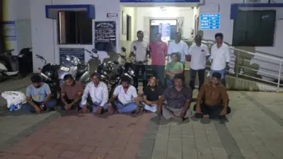 જામનગર: પંચકોષી બી ડિવીઝન પોલીસ વિસ્તારમાંથી જાહેરમાં જુગાર રમતા ૭ ઇસમો રૂ.૪.૬૧ લાખના મુદ્દામાલ સાથે ઝડપાયા