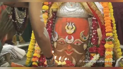 भाद्रपद पंचमी पर बाबा महाकाल का अलौकिक शृंगार, भस्म आरती में उमड़े श्रद्धालु