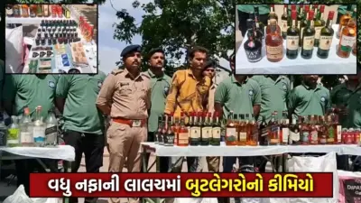 ઠક્કરનગરમાં ભાડાના મકાનમાં ચાલતા નકલી દારૂના કાળા કારોબારનો પર્દાફાશ