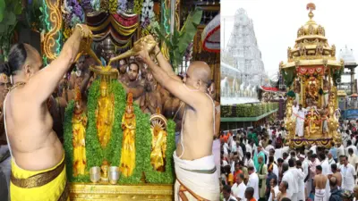 TTD: సాక్షాత్తు బ్రహ్మదేవుడు జరిపే దివ్య వేడుకలు.. తిరుమలలో బ్రహ్మోత్సవాల శోభ.. సాలకట్ల, నవరాత్రి ఉత్సవాల తేదీలివే