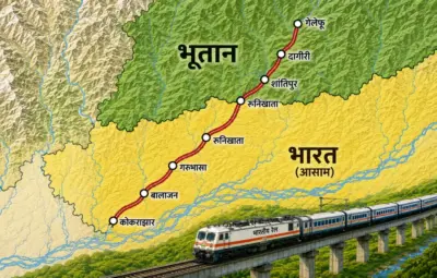 भारतीय रेल्वेच्या नकाशात येणार भूतान