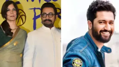 Vicky Kaushal REACTS to Aamir Khan's third wedding with Gauri Spratt says: 'Acha. I just.'